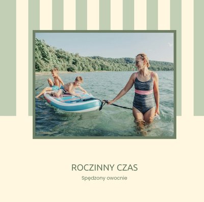 Uniwersalny Album Wakacyjny - Zielone Paski
