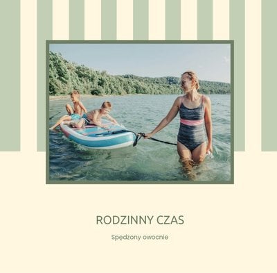 Uniwersalny Album Wakacyjny - Zielone Paski