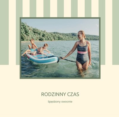 Uniwersalny Album Wakacyjny - Zielone Paski