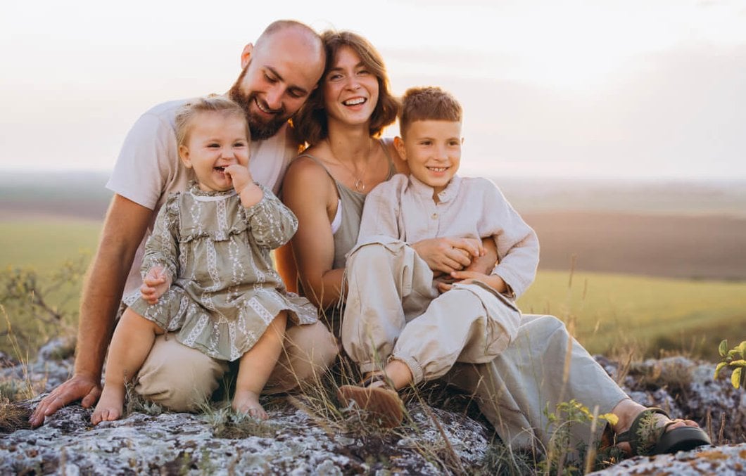 ODBITKI BŁYSZCZĄCE ZE ZDJĘCIEM RODZINY