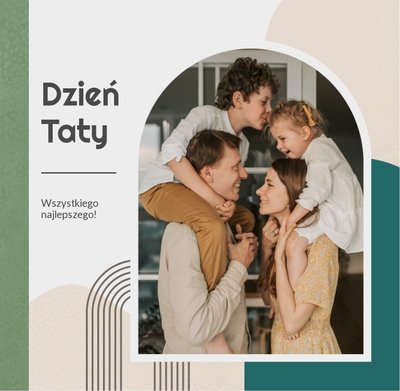 Minimalistyczny album na Dzień Taty