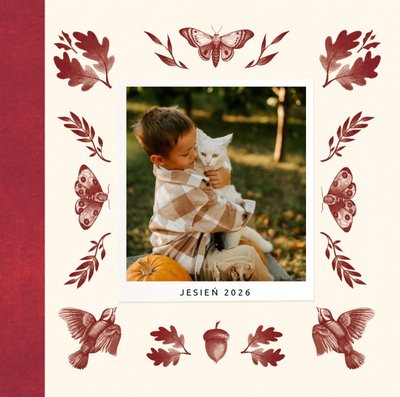 Jesienny album na zdjęcia