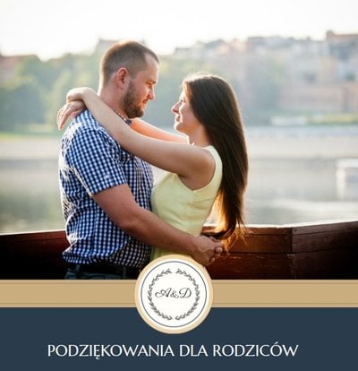 Podziękowania dla rodziców