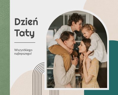 Minimalistyczny album na Dzień Taty