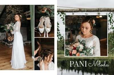 Minimalistyczny ślub w stylu boho