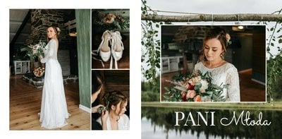 Minimalistyczny ślub w stylu boho