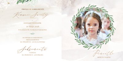 Pamiątka I Komunii Świętej