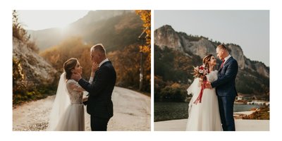 Minimalistyczny album ślubny