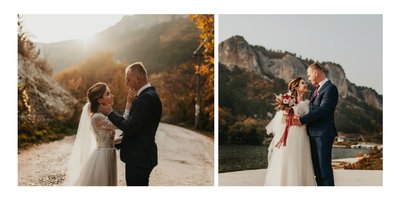 Minimalistyczny album ślubny