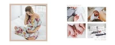 Minimalistyczny album dziecka