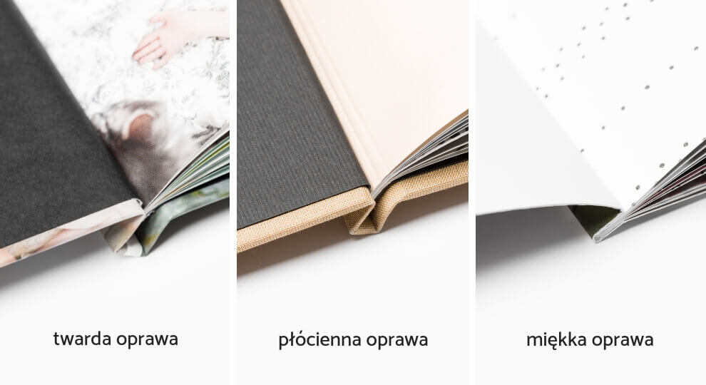Poznaj prawie 200 szablonów Fotoksiązka w twardej oprawie, miękkiej oprawie i płóciennej oprawie